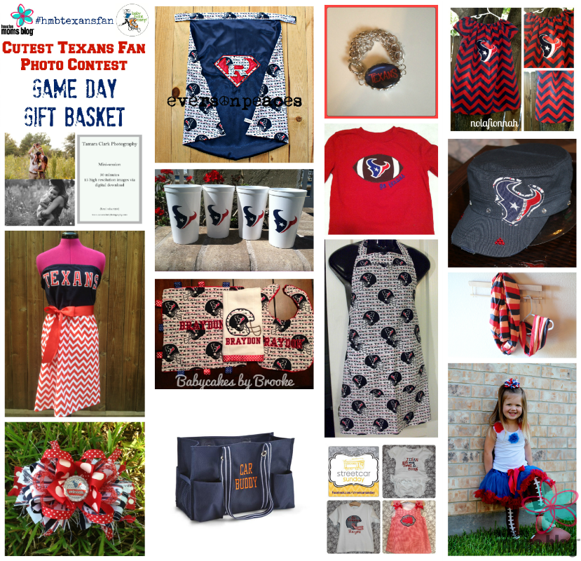 Cutest Texans Fan - Game Day Gift Basket