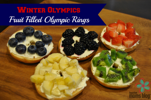 Winter Olympics Fruit Filled Olympic Rings