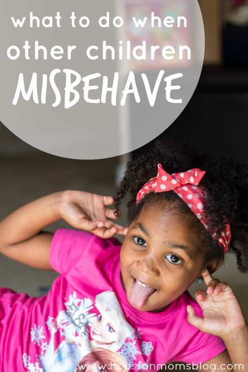 When Other Children Misbehave