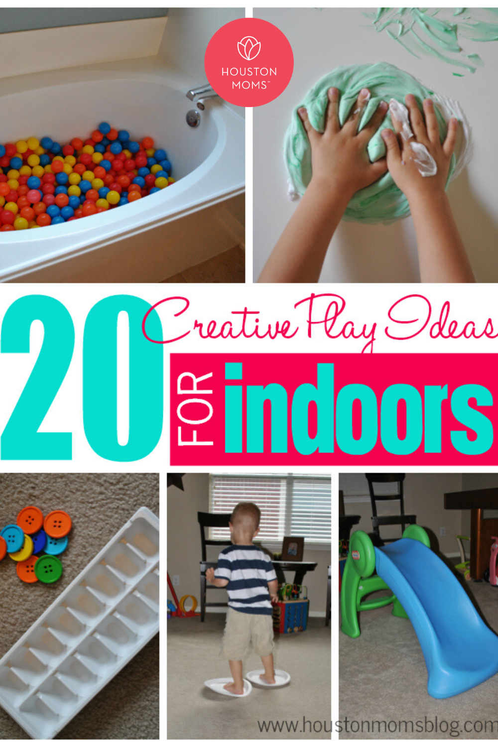 Houston Moms "20 Creative Play Ideas for Indoors" #houstonmoms #houstonmomsblog #momsaroundhouston