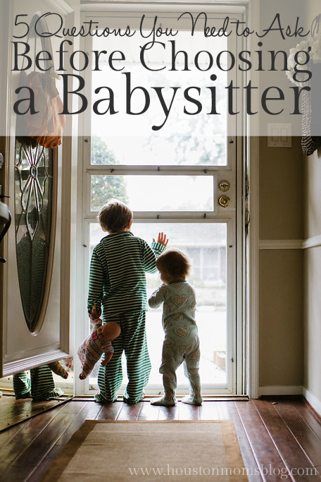 Babysitter Questions