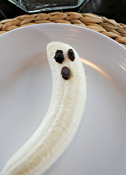 Halloween Lunch - Banana Ghost