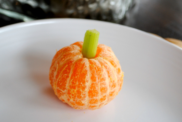 Halloween Lunch - Pumpkin Orange