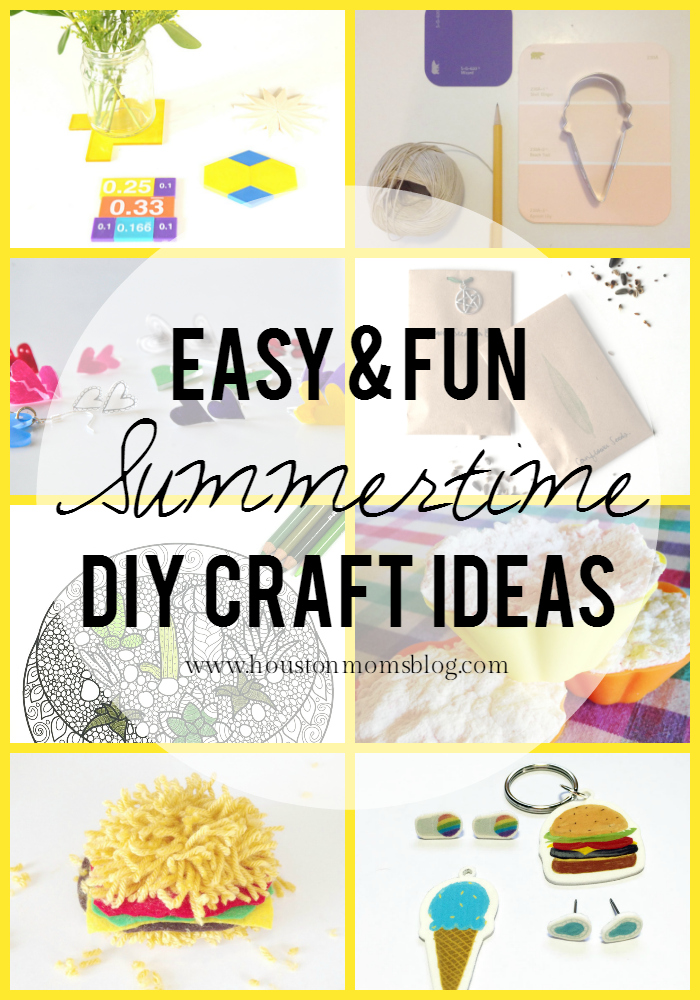 11 Easy & Fun Summertime DIY Craft Ideas | Houston Moms Blog