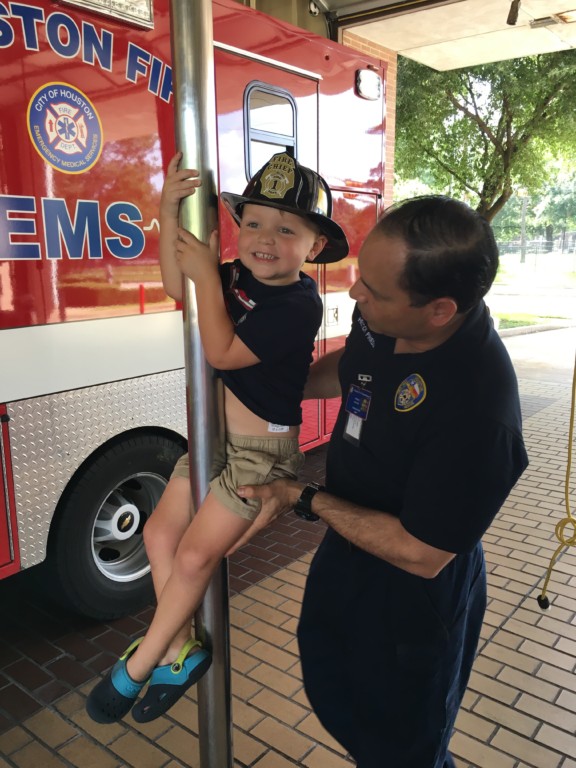 Houston Fire Station Visit | Houston Moms Blog