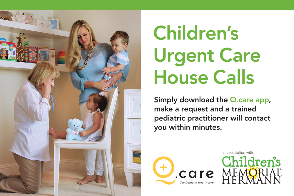 Children’s Memorial Hermann & Q.care Expand Urgent Care House Call Service + Coverage for their FREE Nurse Line | Houston Moms Blog