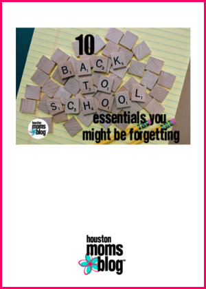 Houston Moms Blog "10 Back to School Essentials You Might By Forgetting" #houstonmomsblog #momsaroundhouston #backtoschooltips