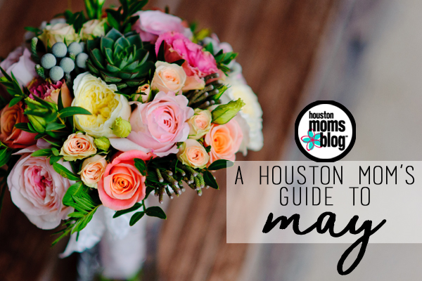 A Houston Mom's Guide to May banner