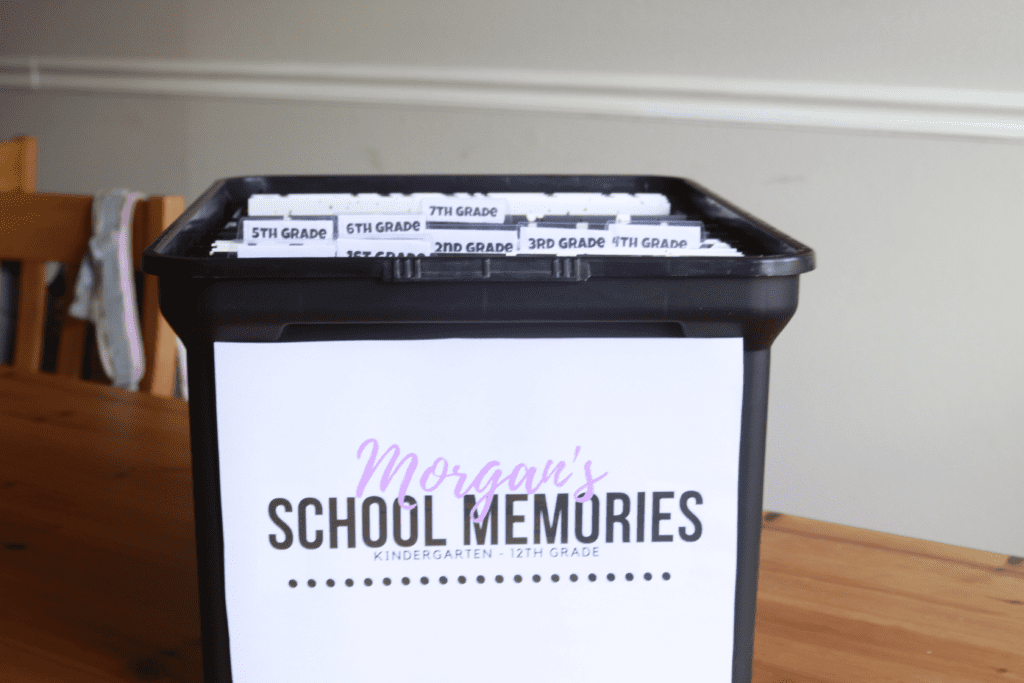 Trash or Treasure? How to Organize School Papers, Memories and Art