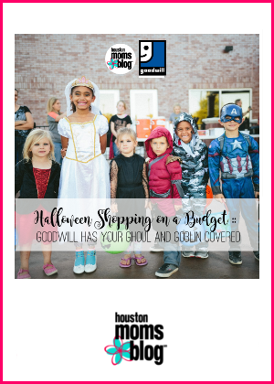 Houston Moms Blog "Halloween Shopping on a Budget :: Goodwill has your Ghouls and Goblins Covered" #houstonmomsblog #momsaroundhouston