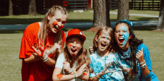Why Summer Camp is More Important Than Ever campers in painted faces