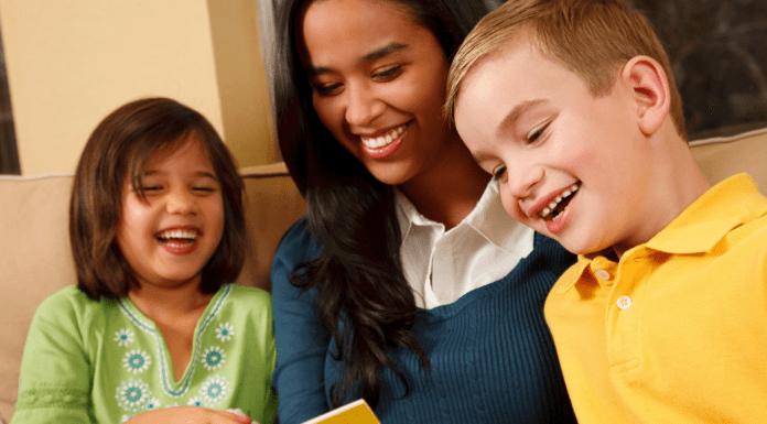 Avoiding the Drama: Best Practices for Hiring a Babysitter babysitter reads to kids on the couch