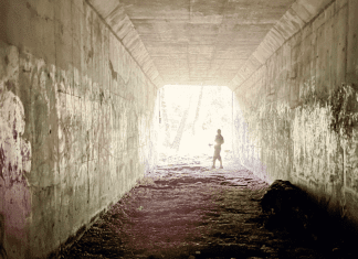 stepping out of survival mode- light at the end of a tunnel