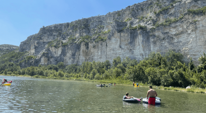 Chalk Bluff in Texas Hill Country