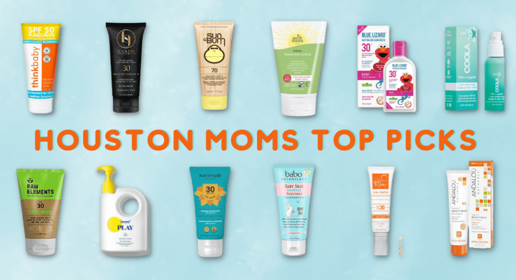 collage of top sunscreen picks
