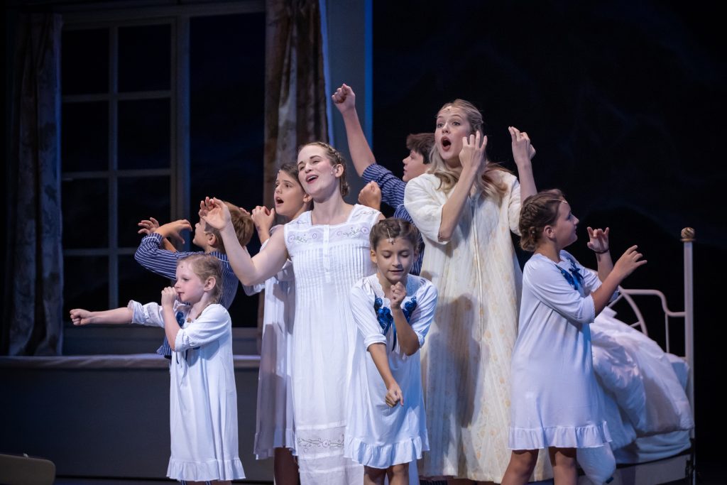 A.D. Players on stage performing The Sound of Music