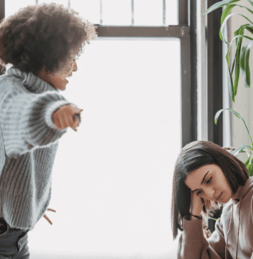 Family Feud: Generational Differences & Dealing with Conflict two women arguing
