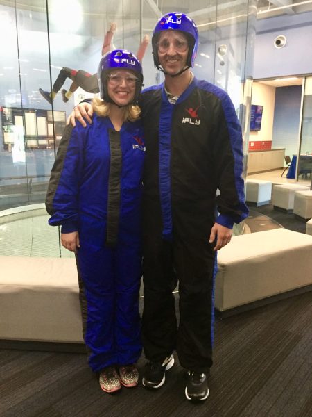 couple at iFly 