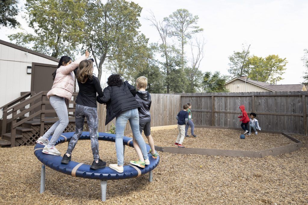 kids on playground 