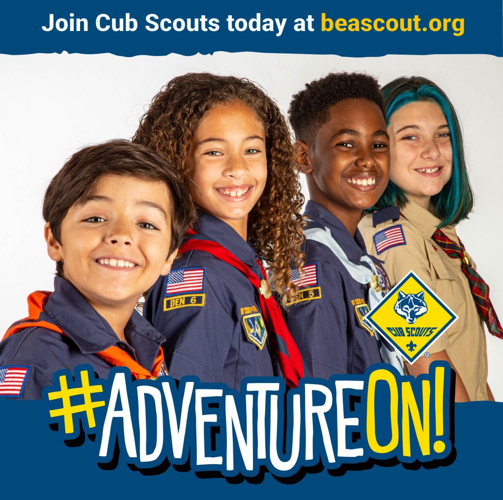 group of Cub Scouts