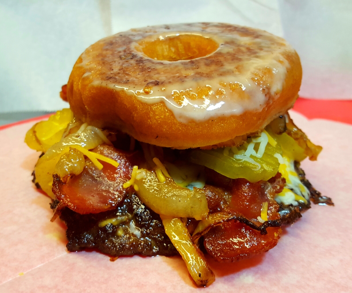 Foreign Policy Donut Burger
