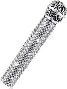 sparkly microphone