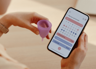 cycle tracking app and menstrual cup