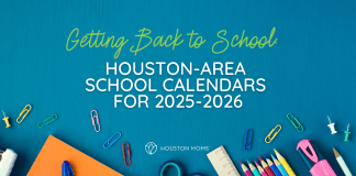 Houston Area School Calendars for 25-26