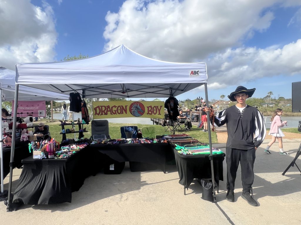 Dragon Boy small business tent