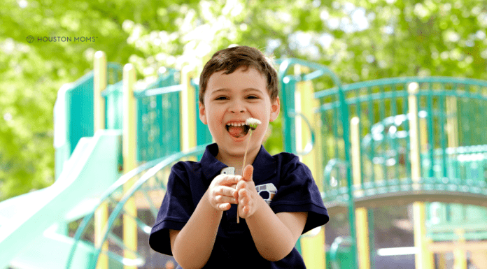 Embracing Neurodiversity: Celebrating World Autism Day boy with autism holds flower