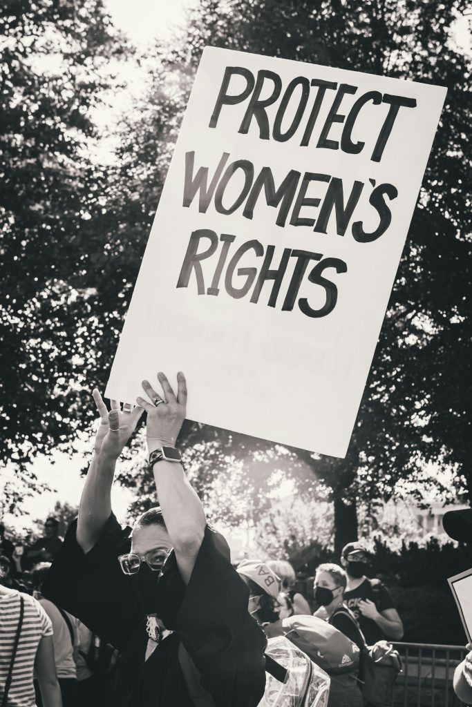 Protect Women's Rights sign