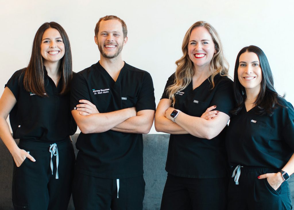 Four doctors from The Airway Dentists