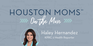 Houston moms on the move with haley hernandez