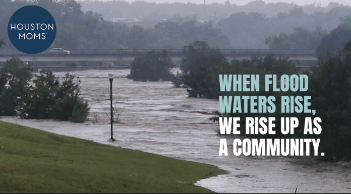 When flood waters rise, we rise up as a community