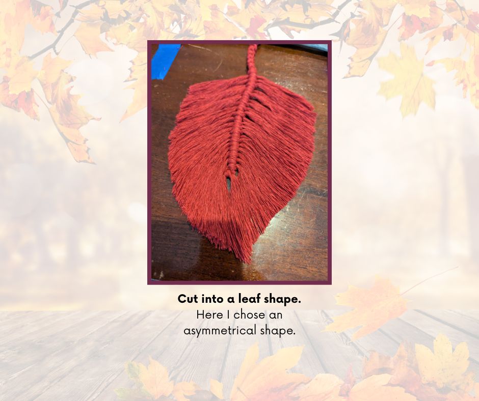 directions on making simple fall crafts