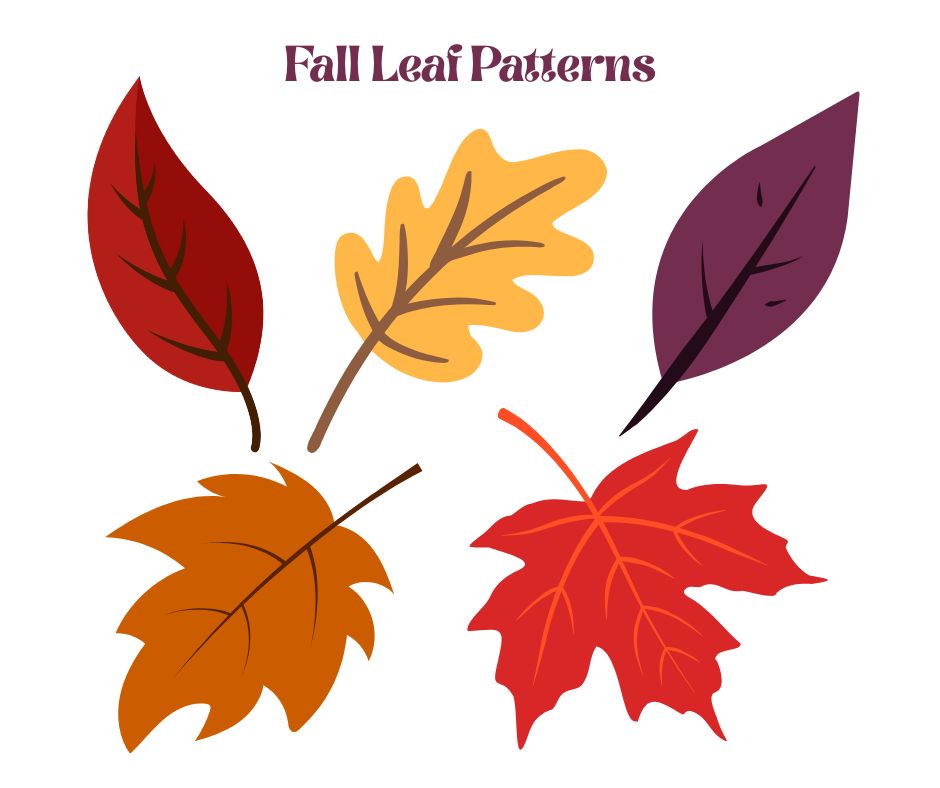 Simple Fall Crafts: Fall Leaf Patterns