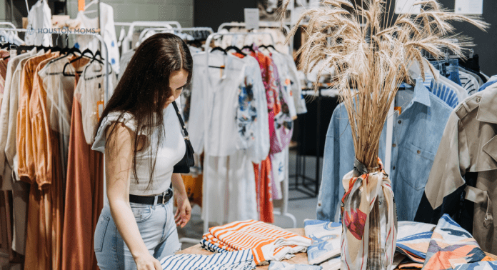 Budget Friendly Shopping woman shopping for clothes