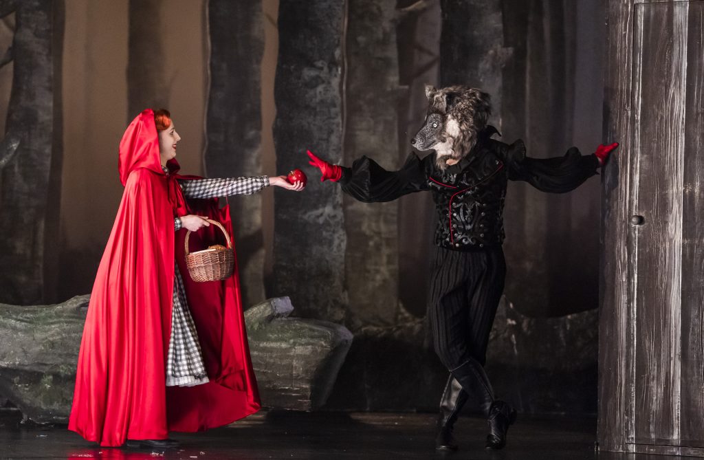 a scene from Hansel and Gretel