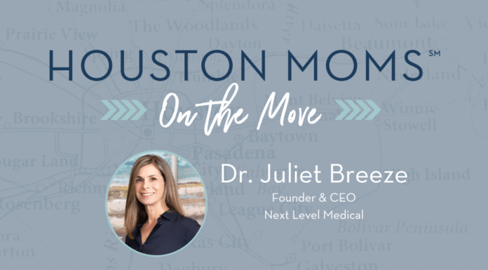 Houston Moms on the Move with Juliet Breeze Moms on the Move with Dr. Juliet Breeze