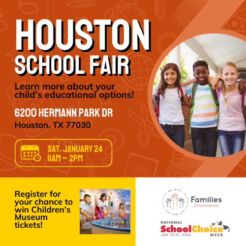 Houston School Fair flier