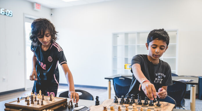 A New Virtual School Option for Advanced Students (And How Texas Vouchers Can Cover It) students playing chess