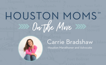 Houston Moms on the Move with Carrie Bradshaw carrie bradshaw featured image