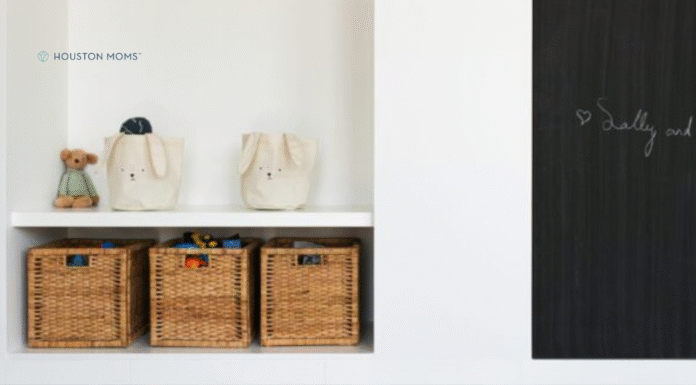 spring clean playroom