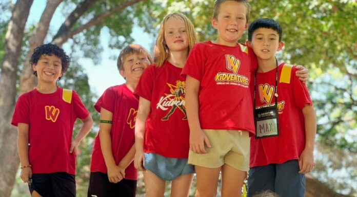 kids at Kidventure camp