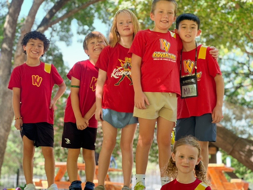 kids at Kidventure camp