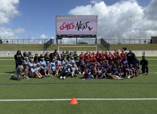 all area teams in Katy ISD for flag football