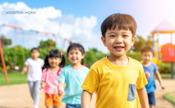 group of children on playground