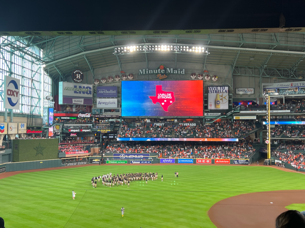 Formerly Minute Maid Park, now Daikin Park, where the Houston Astros play