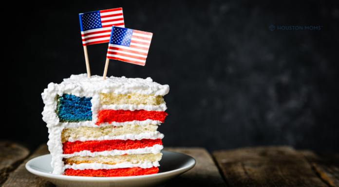 american flag cake